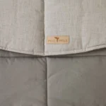 Kruhový koberec z bavlny nebo sametu s certifikátem Oeko-Tex