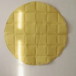 Kruhový koberec z bavlny nebo sametu s certifikátem Oeko-Tex